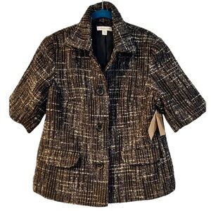 Coldwater Creek Elbow Sleeve Jacket